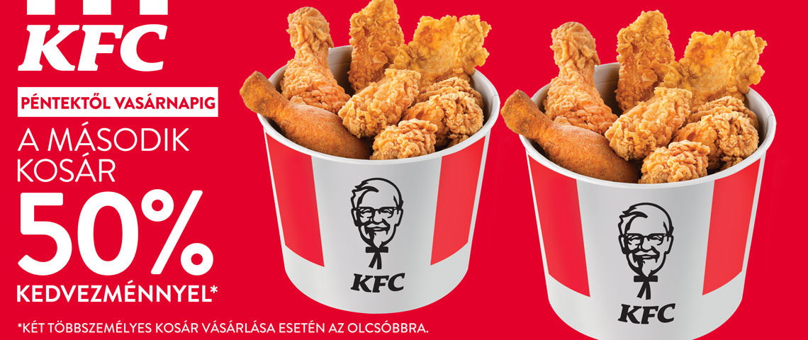 KFC ➤  Duplázz a KFC-ben!