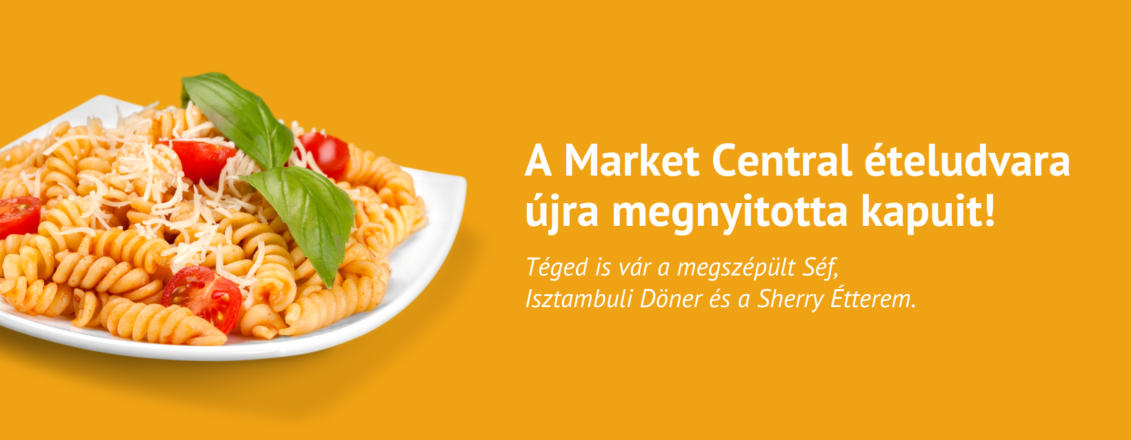 Megszépült a Market Central Ételudvara!